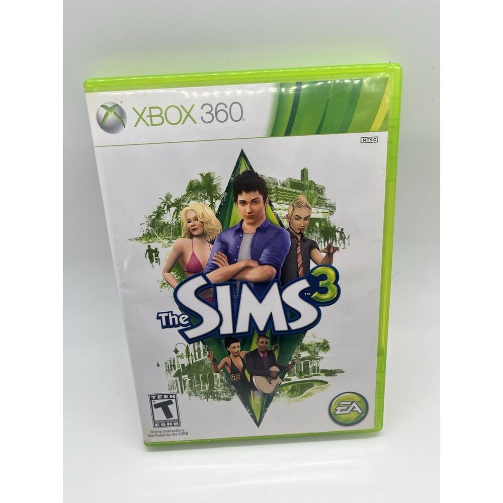 The Sims 3 (Microsoft Xbox 360, 2010) - CIB - TESTED